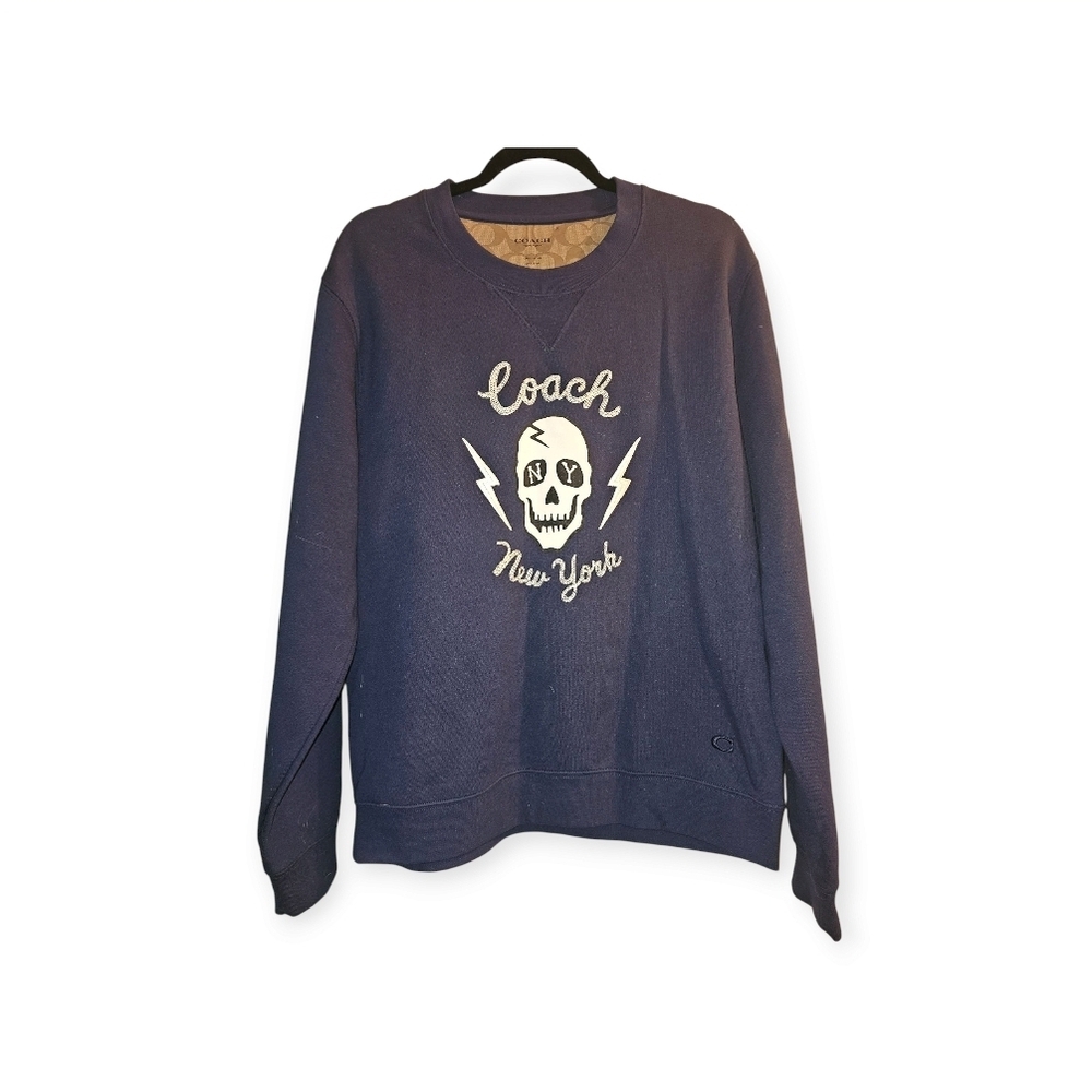 Coach Skull Sweatshirt! L